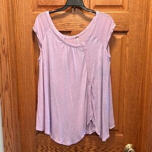 Free People Lavender Women's Sleeveless Top